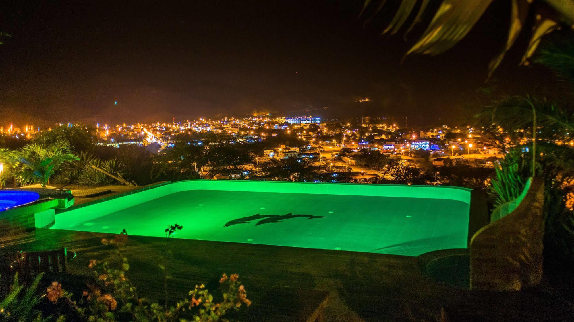 Hosteria La Terraza Puerto López Esterno foto