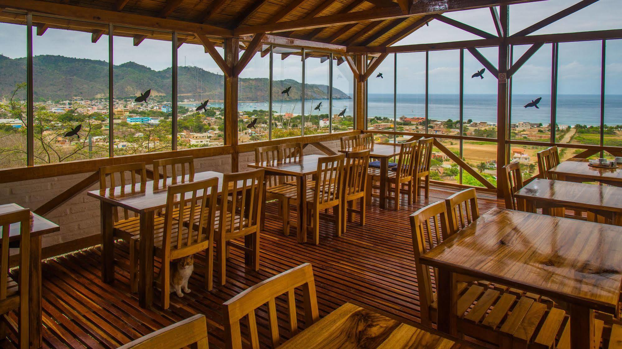 Hosteria La Terraza Puerto López Esterno foto